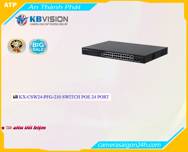 Switch POE KX-CSW24-PFG-230