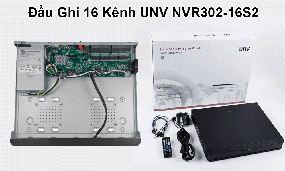 NVR302-16S2 Siêu rẻ UNV (Uniview) ✲