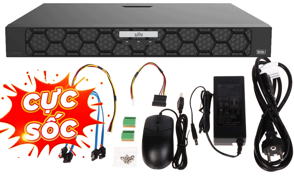 Đầu Ghi Hình Uniview NVR502-16B