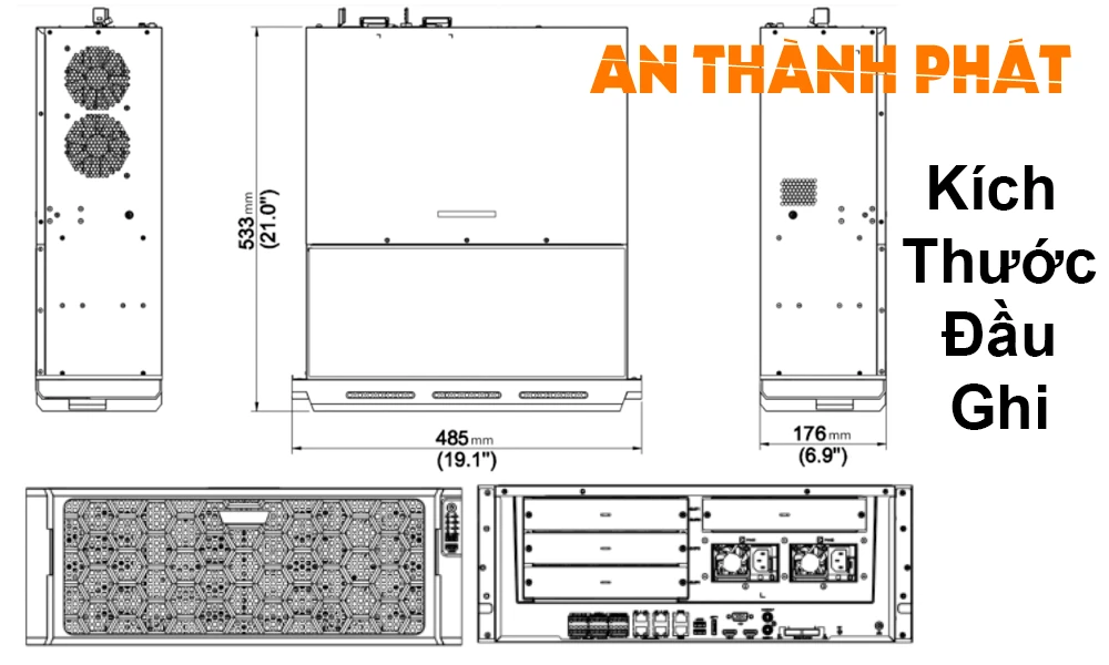 Đầu Ghi Hình UNV 128 Kênh NVR824-128R