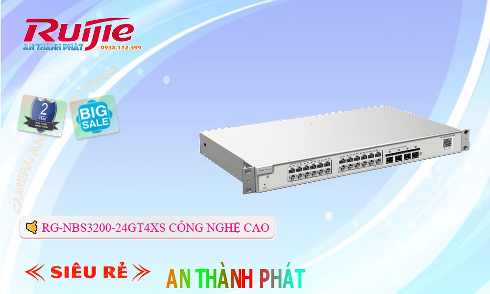 Hãng Ruijie Switch RG-NBS3200-24GT4XS