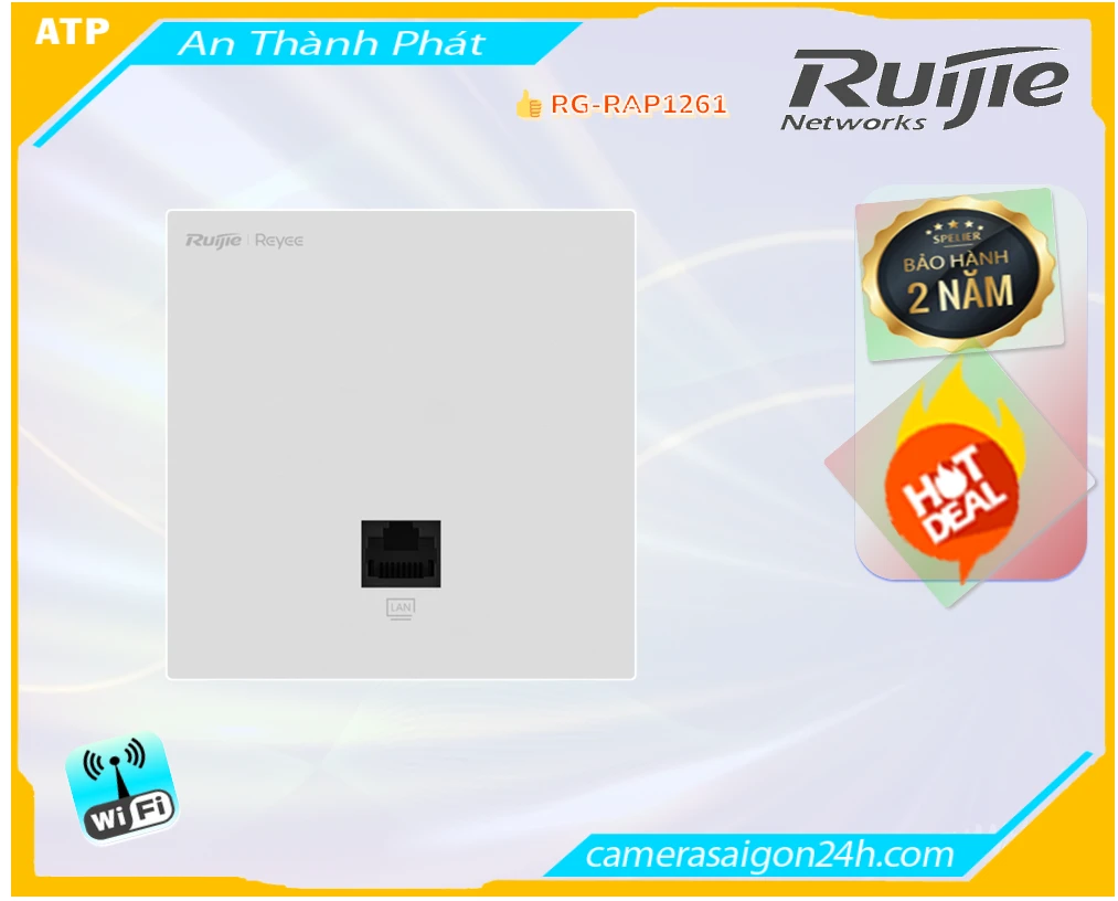 Hãng Ruijie Bộ Quản Lý Mạng RG-RAP1261 Hãng Ruijie Bộ Quản Lý Mạng RG-RAP1261