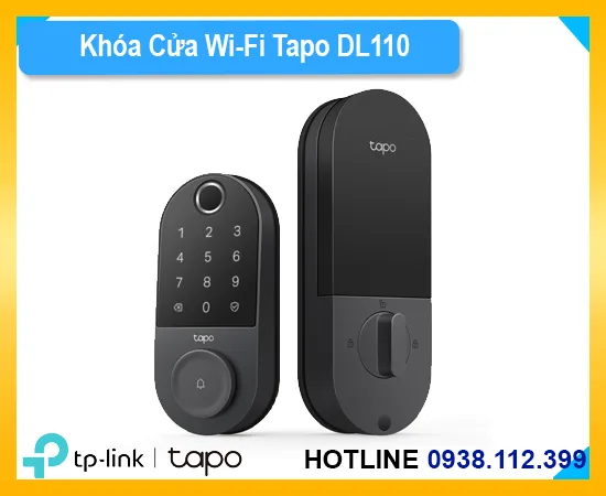 Khóa Cửa Wifi Tapo DL110, Tapo DL110, giá Tapo DL110, thông số Tapo DL110, thông tin Tapo DL110, cấu hình Tapo DL110, Tapo DL110 giá rẻ, Tapo DL110 chính hãng, sửa Tapo DL110, thông số kỹ thuật Tapo DL110, cấu hình Tapo DL110