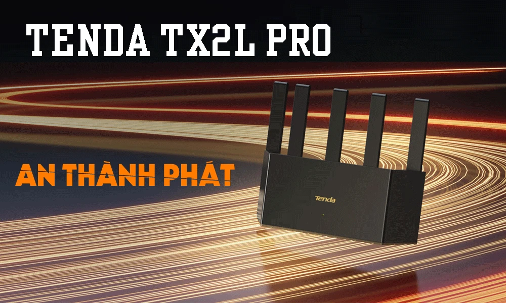 là thiết bị router wifi chất lượng cao đáng tham khảo Tenda TX2L PRO