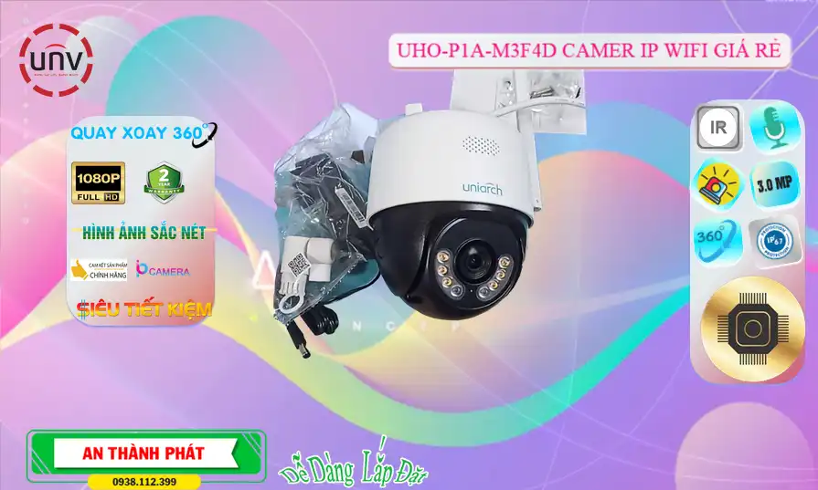 Camera UNV UHO-P1A-M3F4D