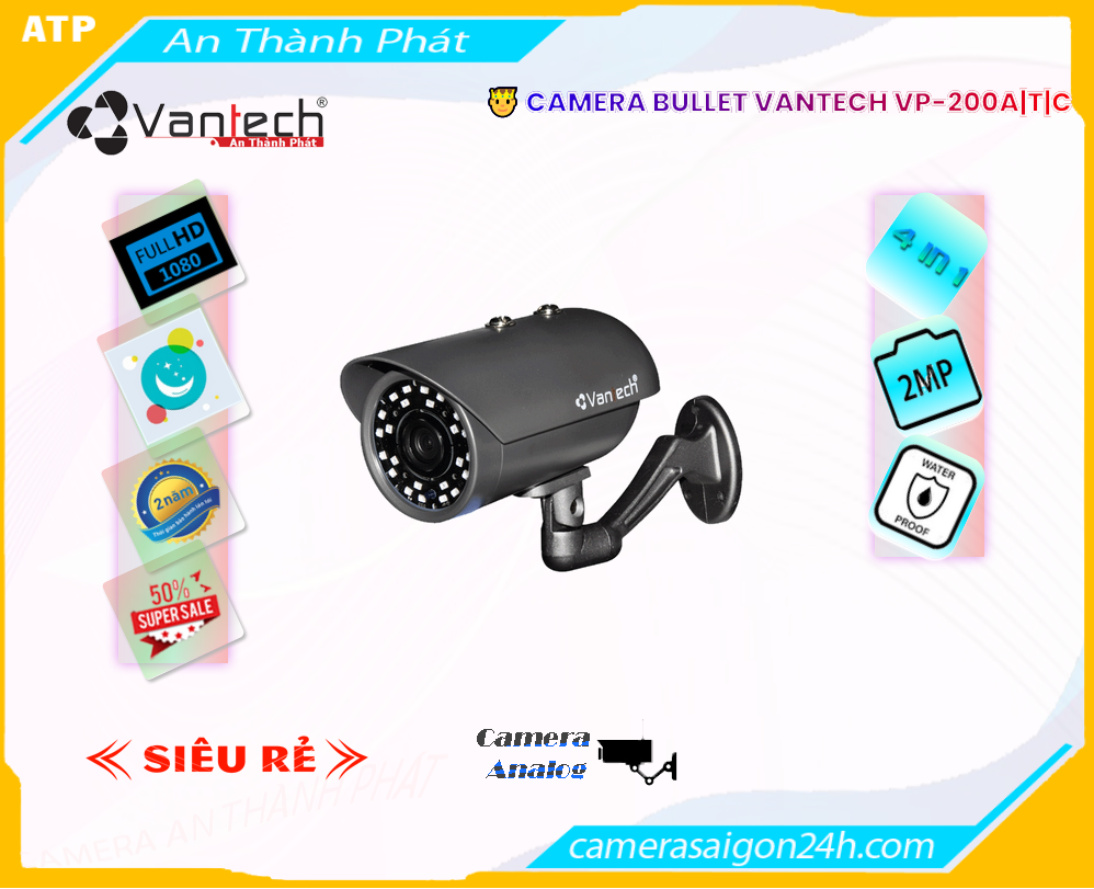 VP-200A|T|C Camera VanTech