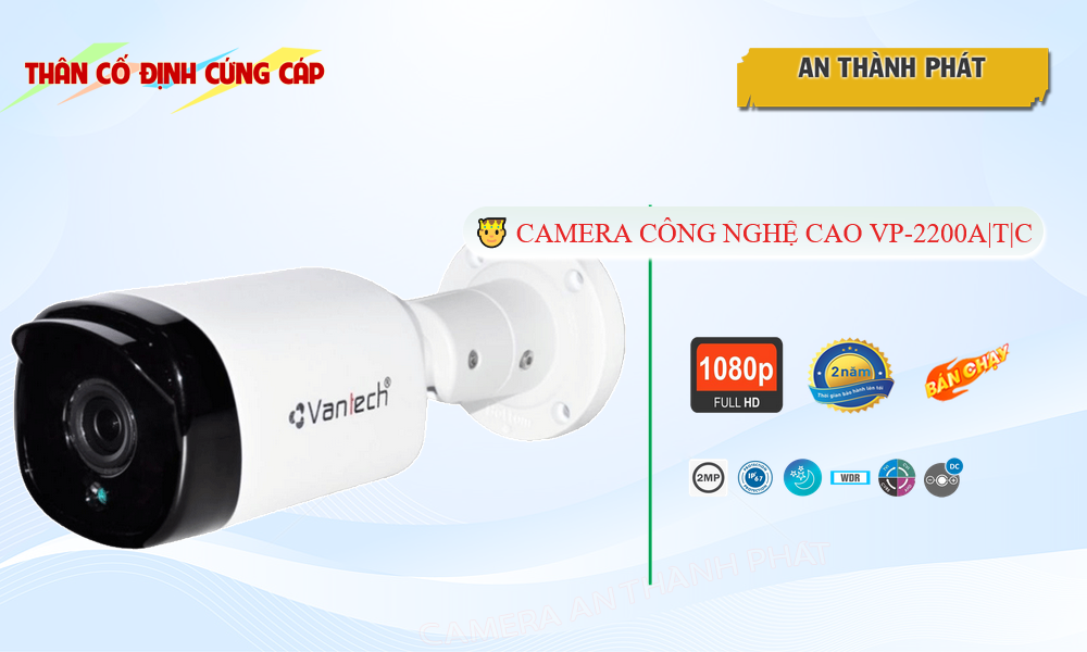 Camera VP-2200A|T|C An Ninh VanTech  Chức Năng Cao Cấp