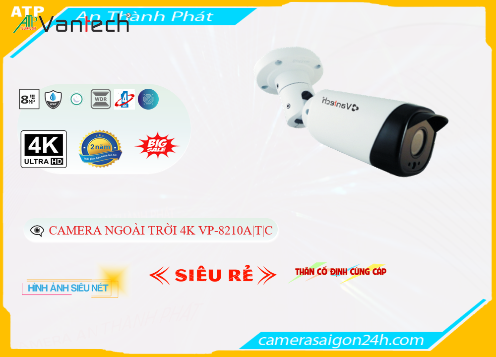 VP-8210A|T|C Camera VanTech