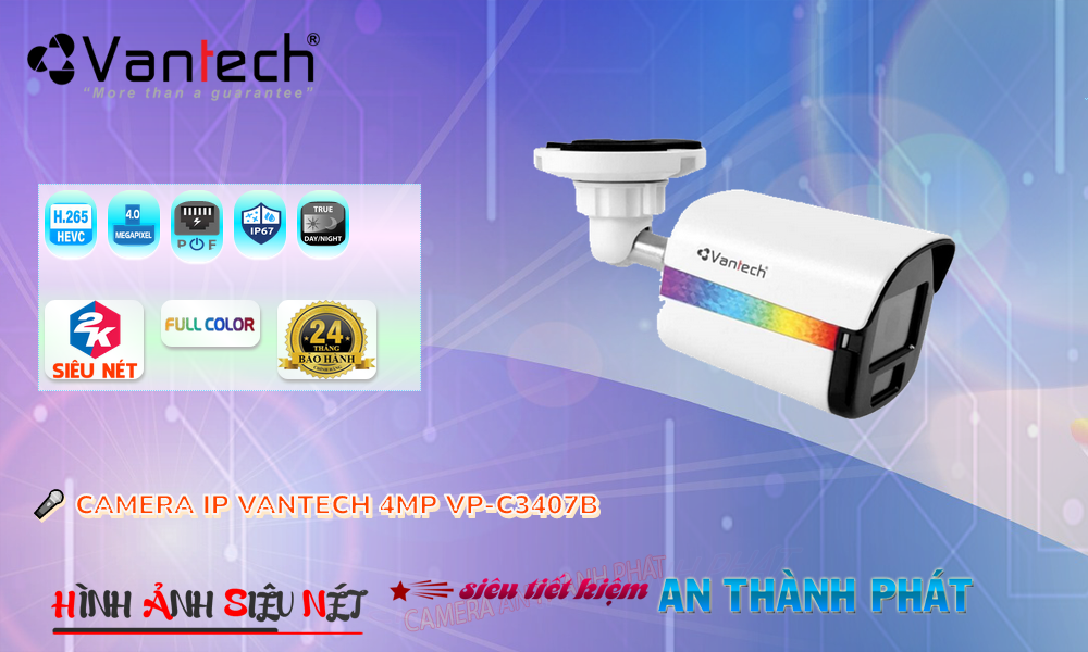 VP-C3407B Camera Giá Rẻ VanTech