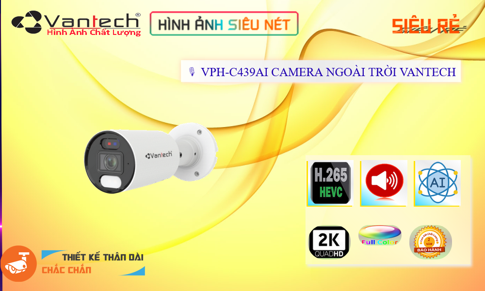 Camera VPH-C439AI Chi phí phù hợp