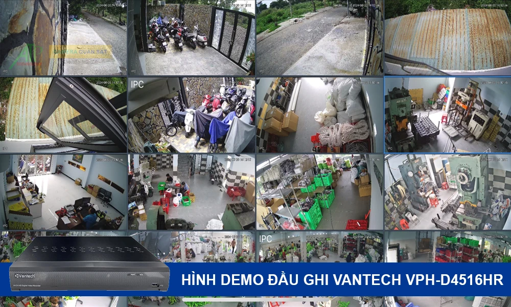 Đầu Ghi VPH-D4516HR Công Nghệ Mới