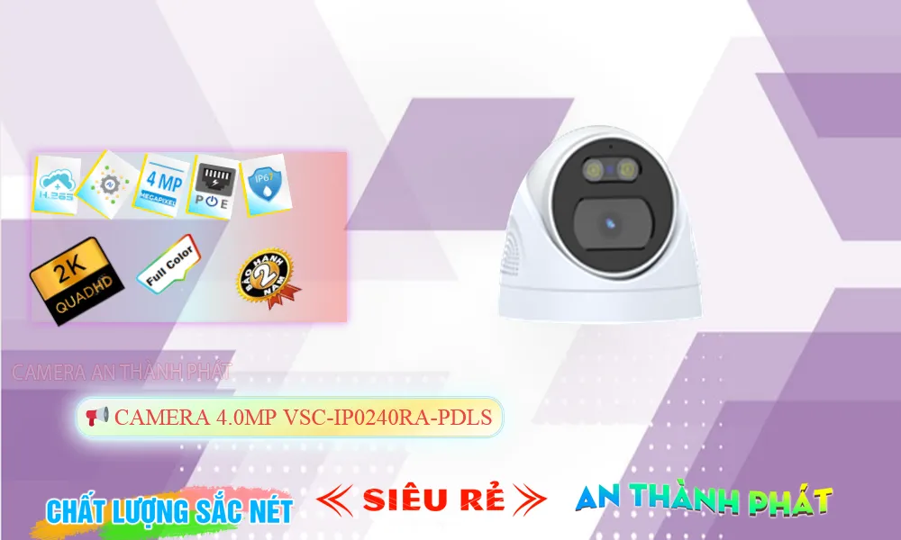 Camera Visioncop  VSC-IP0240RA-PDLS