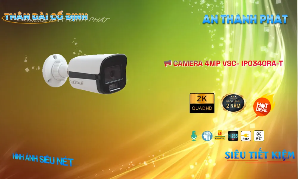 VSC- IP0340RA-T Camera Công Nghệ IP Thiết kế Đẹp Itech