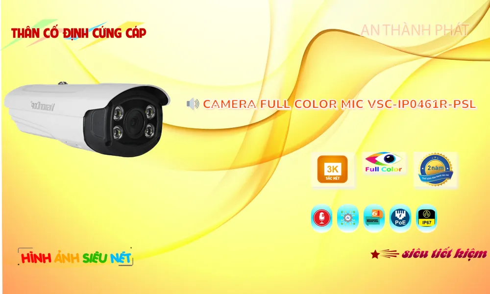 Camera Visioncop VSC-IP0461R-PSL