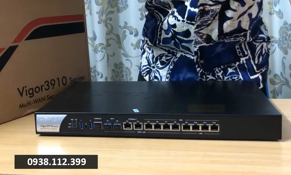 Router VPN Cân Bằng Tải Draytek Vigor3910