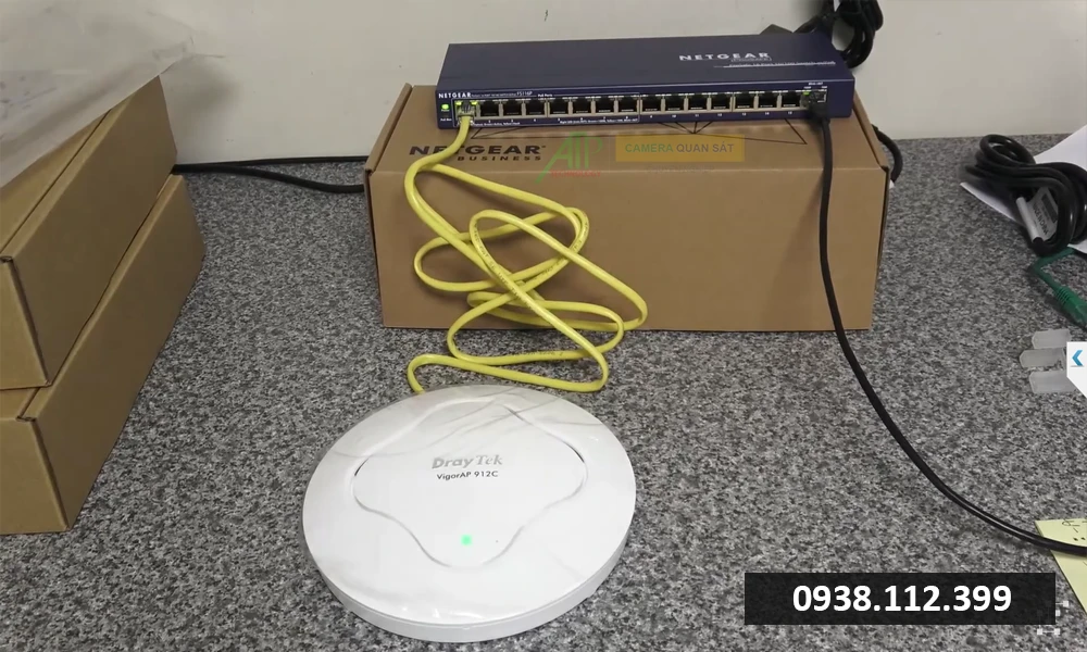 Router Wifi Ốp Trần Draytek VigorAP912C