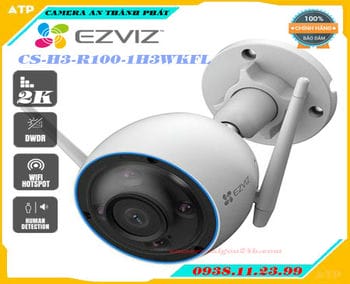 CS-H3-R100-1H3WKFL Camera thân trụ ngoài trời EZVIZ,CS-H3-R100-1H3WKFLWFL Camera IP WIFI EZVIZ,CS-H3-R100-1H3WKFL Camera dome wifi