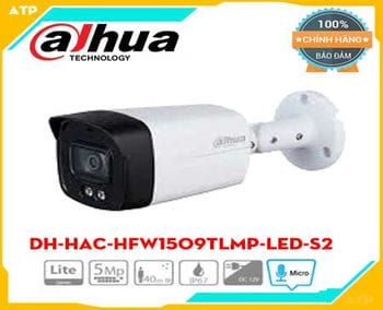 Camera HDCVI 5MP Full-Color DAHUA DH-HAC-HFW1509TLMP-A-LED-S2,bán Camera HDCVI 5MP Full-Color DAHUA DH-HAC-HFW1509TLMP-A-LED-S2,lắp đặt Camera HDCVI 5MP