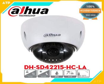 Camera PTZ HDCVI 2MP DAHUA DH-SD42215-HC-LA,Camera quan sát IP DAHUA DH-SD42215-HC-LA Chính hãng,Camera quan sát 2.0MP Starlight |