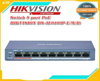 Switch 8 port PoE HIKVISION DS-3E0109P-E/M(B),DS-3E0109P-E/M(B),hikvision DS-3E0109P-E/M(B),3E0109P-E/M(B),Switch 8 port DS-3E0109P-E/M(B),Switch 8 port