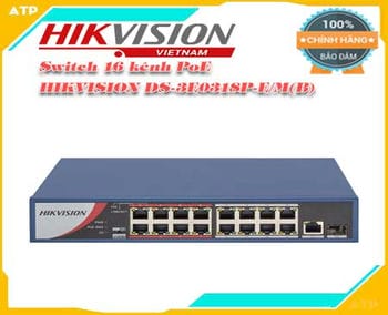 Switch 16 kênh PoE HIKVISION DS-3E0318P-E/M(B).DS-3E0318P-E/M(B),3E0318P-E/M(B),HIKVISION DS-3E0318P-E/M(B),Switch 16 kênh PoE 3E0318P-E/M(B),Switch 16 kênh