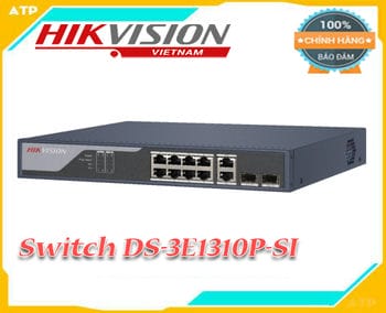 Switch PoE DS-3E1310P-SI, Switch PoE DS-3E1310P-SI HIKVISION, Switch PoE DS-3E1310P-SI
