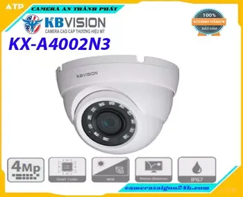 Camera KBvision KX-A4002N3, Camera KBvision KX-A4002N3, lắp đặt camera KBvision KX-A4002N3, camera quan sát KX-A4002N3, Camera KX-A4002N3 giá rẻ, KX-A4002N3