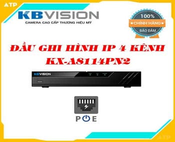 kbvision KX-A8114PN2,,A8114PN2,KX-A8114PN2,Đâu ghi PoE 4 kênh kbvision KX-A8114PN2, dầu ghi KX-A8114PN2, đầu ghi A8114PN2, dầu ghi kbvision KX-A8114PN2,đầu ghi