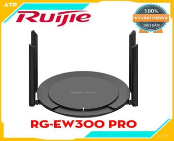 Bộ phát WiFi Ruijie RG-EW300 PRO 4 râu,Bộ phát Smart Home WiFi REYEE RUIJIE RG-EW300 PRO,Bộ phát wifi Ruijie 4 râu RG-EW300 Pro, chính hãng,300Mbps Wireless