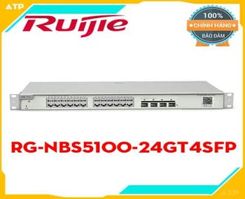 RG-NBS5100-24GT4SFP,Thiết bị mạng HUB -SWITCH Ruijie RG-NBS5100-24GT4SFP,Ruijie RG-NBS5100-24GT4SFP,Bán Switch 24 cổng RUIJIE RG-NBS5100-24GT4SFP,Switch 24