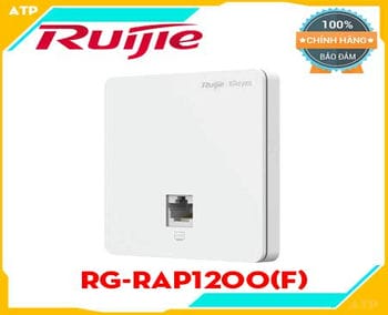 Thiết bị phát wifi âm tường RUIJIE RG-RAP1200(F),Ruijie AcessPoint RG-RAP1200(F) AC1300 Dual Band Wall,Thiết bị mạng wifi Ruijie RG-RAP1200(F),Mua WiFi Ruijie