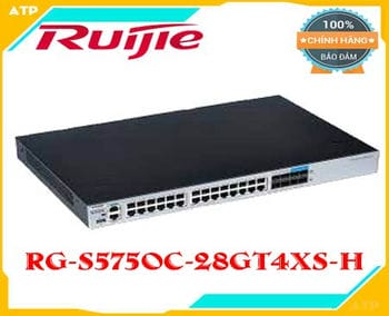 SWITCH Ruijie RG-S5750C-28GT4XS-H chính hãng,SwitchesRG-S5750-H SwitchesSeries - Ruijie Networks,Bộ chia mạng Ruijie RG-S5750C-28GT4XS-H,Switch 28 cổng RUIJIE