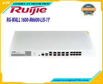 RG-WALL 1600-M6600-LIS-1Y, RUIJIE RG-WALL 1600-M6600-LIS-1Y, THIẾT BỊ MẠNG RG-WALL 1600-M6600-LIS-1Y, SWITCH RUIJIE RG-WALL 1600-M6600-LIS-1Y
