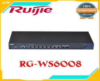 RG-WS6008 Wireless Controller,Thiết bị điều khiển WIFI RUIJIE RG-WS6008,Wireless Access Controller Ruijie RG-WS6008 Quản lý 32 AP,Wireless Access Controller