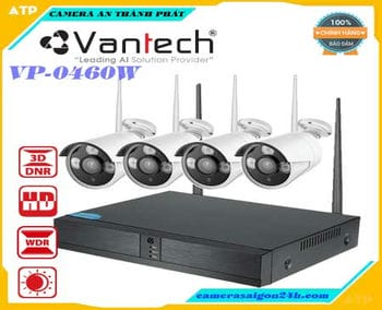 vantech kit vp-0460w,Bộ KIT 4 Camera IP Wifi Vantech VP-0460W,Bộ Kit camera IP Wifi VANTECH VP-0460W,camera VP-0460W,camera 0460W,camera vantech