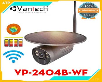Camera IP wifi Vantech VP-2404B-WF chính hãng,Vantech Camera 2.0MP Solar Panel Wifi IP VP-2404B-WF,Camera năng lượng mặt trời VANTECH VP-2404B-WF,VANTECH