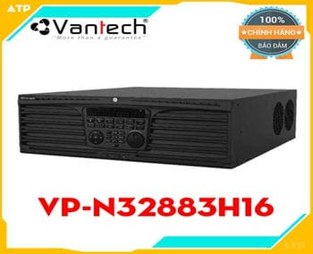 Đầu ghi 32 Channel 8.0MP NVR VP-N32883H16,Đầu ghi hình IP Vantech VP-N32883H16 Chính hãng,Đầu ghi hình camera IP 32 kênh VANTECH VP-N32883H16,Đầu ghi Vantech