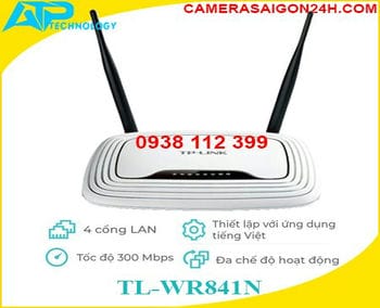 Lắp đặt camera tân phú Bộ phát wifi TP-Link WR841N