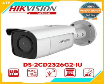 HIKVISION DS-2CD2326G2-IU,Camera IP 2MP bán cầu DS-2CD2326G2-IU,DS-2CD2326G2-IU Nhận Dạng con Người,Camera IP 2MP bán cầu DS-2CD2326G2-IU giá rẻ,Camera IP 2MP