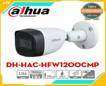 Camera HDCVI 2MP DAHUA DH-HAC-HFW1200CMP,DH-HAC-HFW1200CMP,2 MP HDCVI camera Dahua DH-HAC-HFW1200CMP,Camera IR Bullet 2MP Dahua DH-HAC-HFW1200CMP,lắp Camera