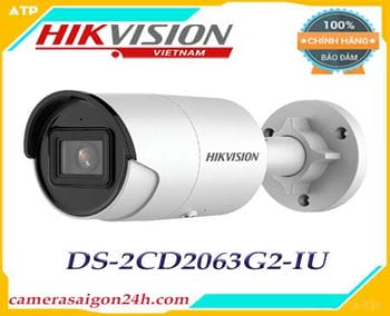 Camera quan sát DS-2CD2063G2-IU, camera chính hãng HIKVISION, camera giá rẻ, camera chống báo động giả, camera giám sát, công ty camera, lắp đặt camera