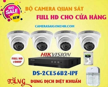 camera hikvision chính hãng dome giá rẻ