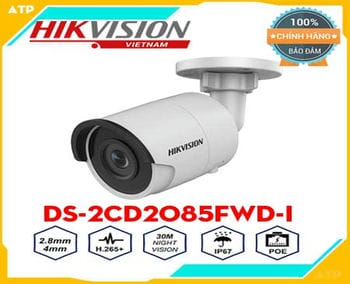 Camera IP 8.0 Megapixel Hikvision DS-2CD2085FWD-I,Camera IP 8.0 Megapixel Hikvision DS-2CD2085FWD-I chính hãng,Camera IP 8.0 Megapixel Hikvision
