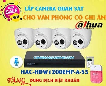 Lắp camera wifi giá rẻ lắp camera cho cửa hàng có âm thanh , camera cửa hàng có thu âm , camera có âm thanh , camera có thu âm , HAC-HDW1200EMP-A-S5