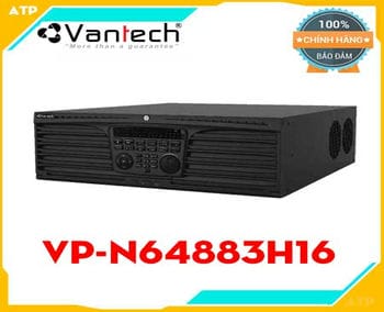 Đầu ghi hình IP Vantech VP-N64883H16 Chính hãng,VP-N64883H16 ,Đầu ghi hình camera IP 64 kênh 8MP VANTECH VP-N64883H16,VANTECH VP-N64883H16 Đầu ghi hình IP 64