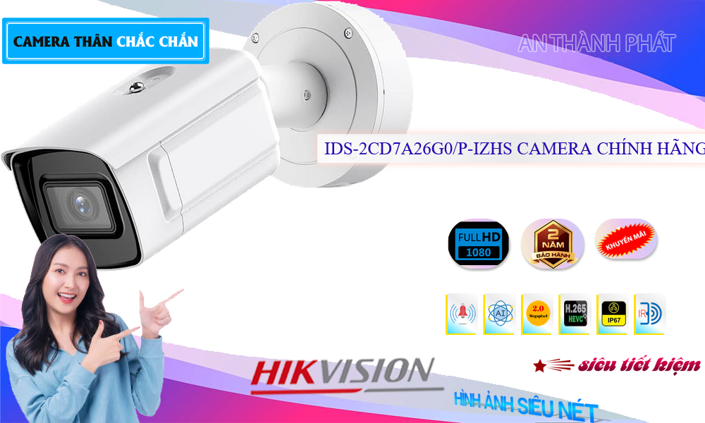 Hikvision iDS-2CD7A26G0/P-IZHS Hình Ảnh Đẹp ✓