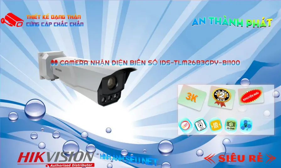 Camera Hikvision iDS-TLM26B3GPY-BI100