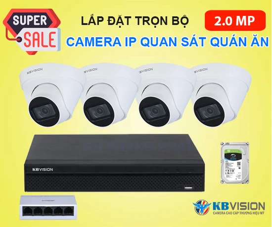 bộ camera ip cho nhà hàng quán ăn,camera cho nhà hàng, lắp camera cho quán ăn , lắp bộ camera ip cho quán ăn, trọn bộ camera IP cho quán ăn, camera IP cho quán ăn giá rẻ
