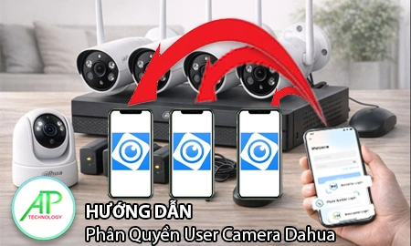 Hướng Dẫn Phân Quyền User Camera Dahua, Phân Quyền User Camera Dahua, Tạo thêm user xem camera dahua, tạo quyền xem camera, phân quyền xem camera dahua, cấp quyền xem camera dahua