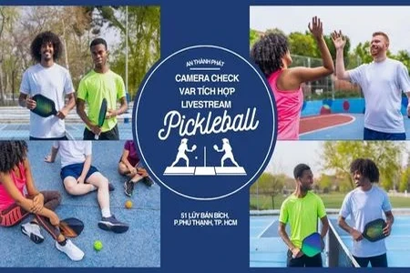 Camera Check VAR pickleball,Camera VAR pickleball,Livestream pickleball chuyên nghiệp,Check bóng pickleball bằng camera,VAR tích hợp livestream pickleball,Camera quay sân pickleball,Hệ thống VAR cho pickleball